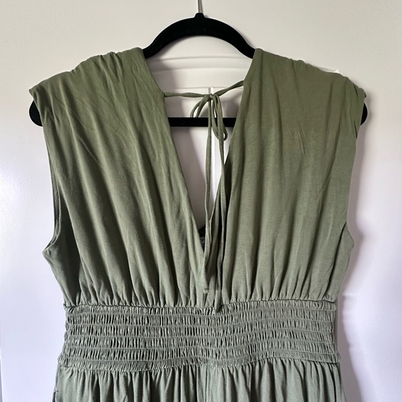 Old Navy Olive Jumpsuit - Picture 1 of 4